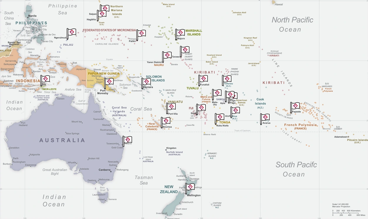 Tebbutt Research coverage across the Pacific